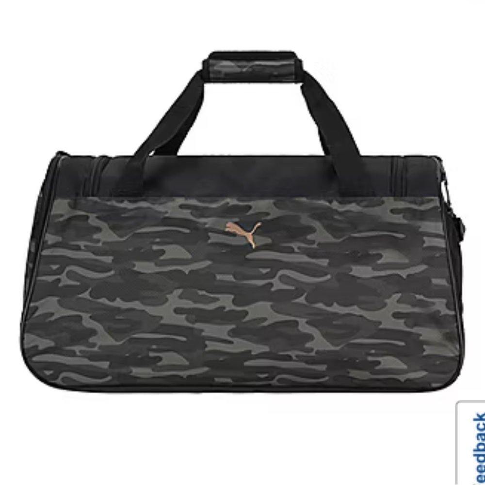 NWT Puma Foundation Duffel gym tote luggage carry on bag weekender - Picture 3 of 15